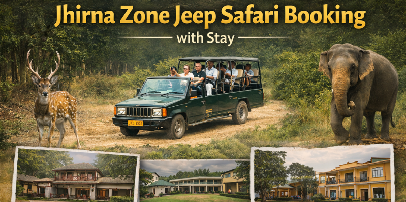 Jhirna Zone Jeep Safari Booking