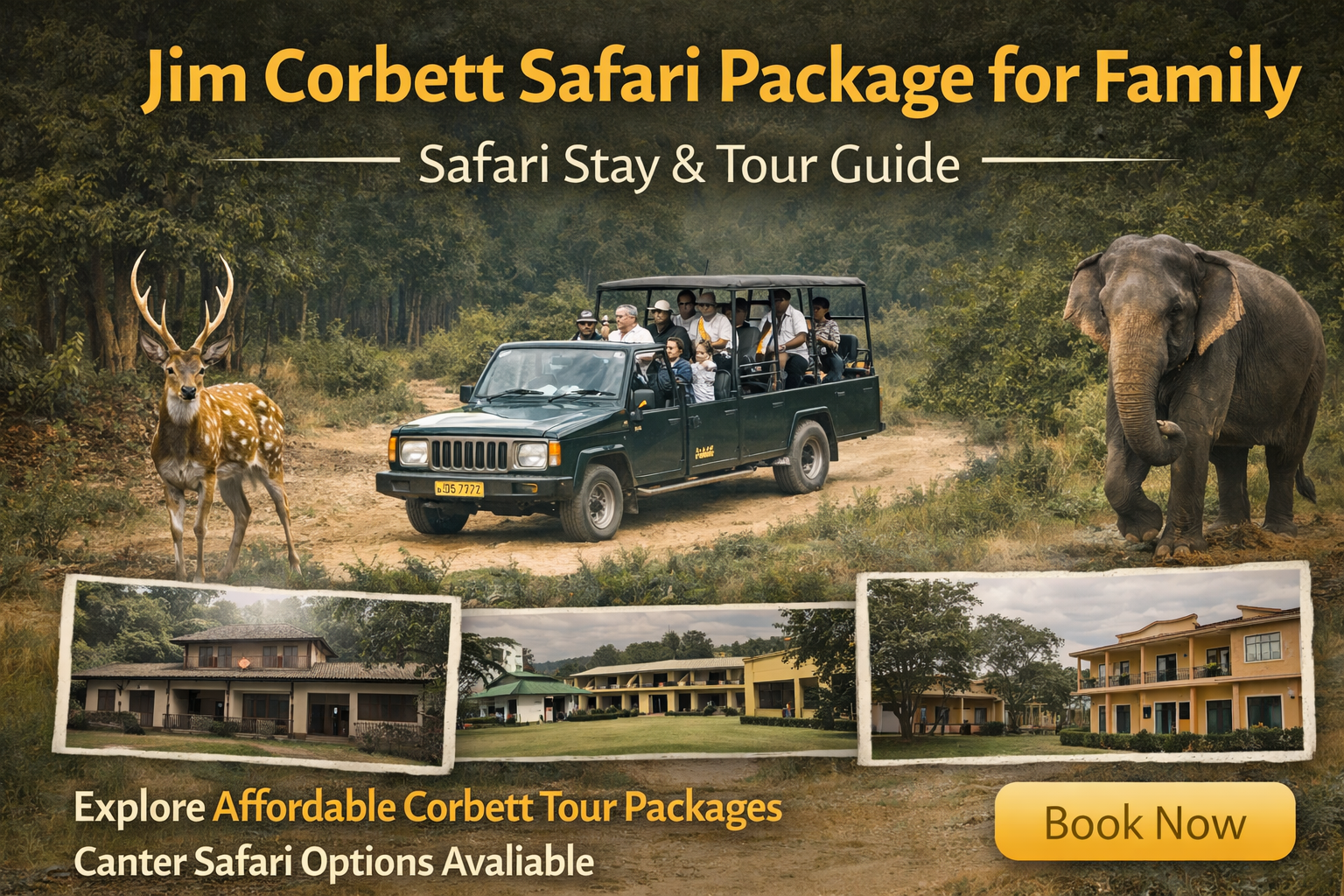 Jim Corbett Safari Package for Family