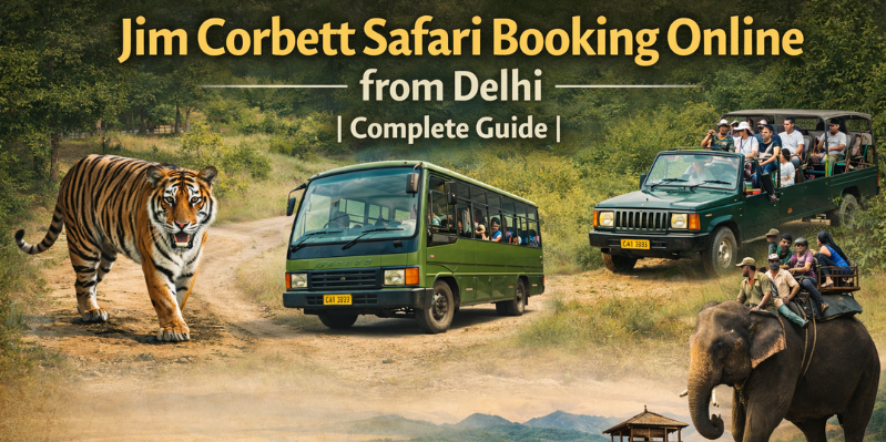 jim corbett safari booking online